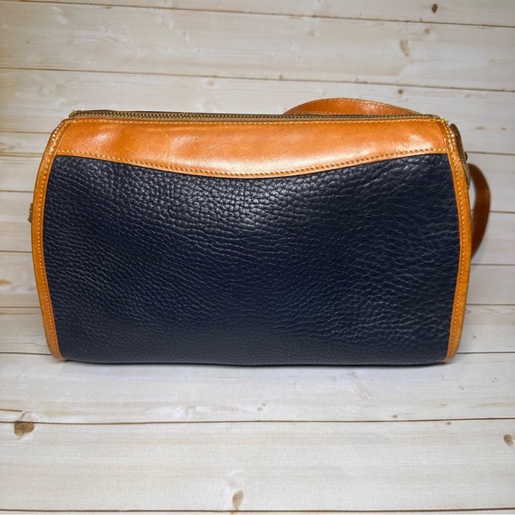 Dooney & Bourke Navy/Tan Crossbody Bag - Picture 2 of 8
